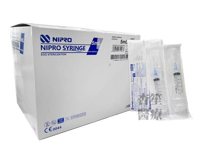 NIPRO-5cc直插(23G)<br>網路不可販售| 杏笙醫療器材