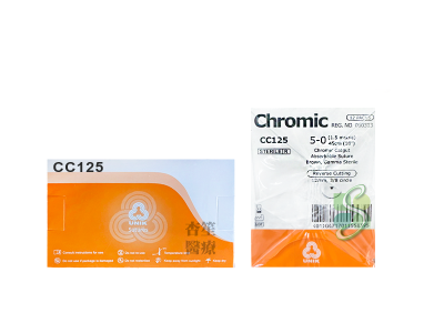 [預購]Chromic羊腸線 5-0角針12mm 45cm ⅜ CC125 網路不可販售